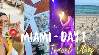 TRAVEL VLOG  MIAMI 40 EDITION  DAY 1  HYATT CENTRIC BRICKELL  NIKKI BEACH  MAYAMI WYNWOOD [upl. by Duff222]