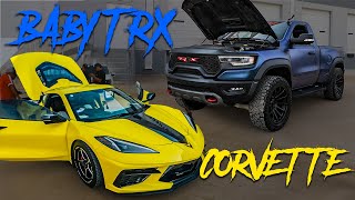 Cocky Corvette Owner Calls Out My Baby TRX 🔥🤯 [upl. by Fiedler635]