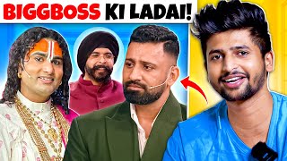 BABA JI IN BIGG BOSS 18 AND RAJAT DALAL VS TAJINDER SINGH BAGGA HEAVY JHAGDA [upl. by Alyos]