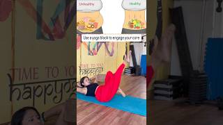 pankhurisrivastavayogini flatabs strongcore absandcore absworkouttoday absworkoutchallenge [upl. by Grekin]