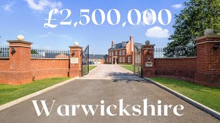 Damion Merry launches £2500000 Warwickshire mansion Luxury Property Partners [upl. by Egag]