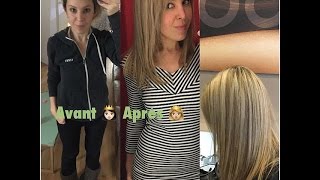 Vlog chez le coiffeur Mes mèches pour être blonde [upl. by Dyrrej]