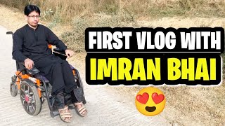 FIRST VLOG With IMRAN Bhai 😍 [upl. by Tasia59]