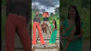 Funny train vs sand sculpture special effects on the dancing girl amp gta figfoot New magical train [upl. by Andra]