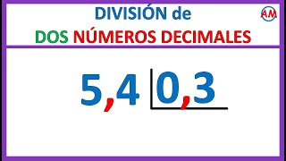 📌 DIVISIÓN con DOS DECIMALES  Super fácil 💪  Ejercicio N° 1 [upl. by Jarvis614]