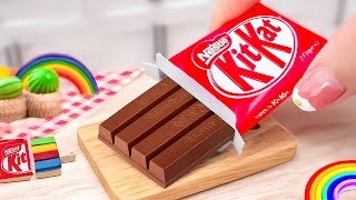 Amazing KITKAT Cake  Best Miniature Rainbow KitKat Chocolate Cake Decorating Recipes [upl. by Guthrie]