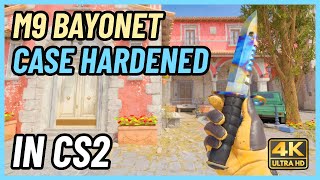 ★ CS2 M9 Bayonet Case Hardened  CS2 Knife InGame Showcase 4K [upl. by Aneelas]