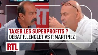 Taxer les riches  débat François Lenglet VS Philippe Martinez [upl. by Cuthbertson133]