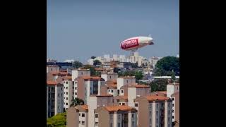 Blimp Crash in Brazil [upl. by Anaiq985]