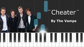 The Vamps  Cheater Piano Tutorial  Chords  How To Play  Cover [upl. by Trixy36]