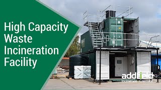 High Capacity waste incinerator from Addfield Environmental Systems [upl. by Manoop827]