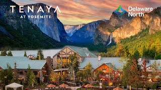 Tenaya Resort at Yosemite National Park  Hotel Virtual Reality 360 VR Tour  Delaware North [upl. by Ecylla]