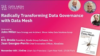 Radically Transforming Data Governance with Data Mesh [upl. by Eula868]