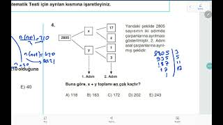 EBA 10 TYT DENEMESİ MATEMATİK SORULARI ÇÖZÜMLERİ 1 BÖLÜM  1  22 [upl. by Eixam177]