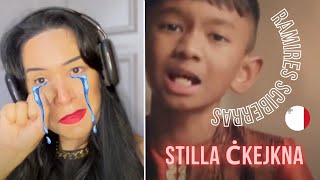 Reaction Ramires Sciberras  Stilla Ċkejkna  🇲🇹 Malta  Official Music Video  Junior Eurovision 24 [upl. by Aeslehs]