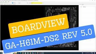 Boardview  Schematic digram  gigabyte GAH61MDS2 Rev 50 Free Dowload [upl. by Oiluig]