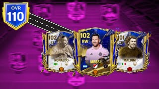 Road to 110 OVR Begins I Made Best Squad in the World  FC MOBILE [upl. by Jehoash]