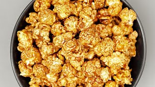 Make Caramel Popcorn in Minutes  the Delicious Easy Way [upl. by Cati]