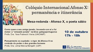 Colóquio Internacional Afonso X permanência e itinerância  101023 [upl. by Ayanat]