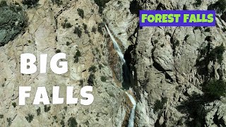 Big Falls Waterfalls  Forest Falls  Drone [upl. by Oirazan387]