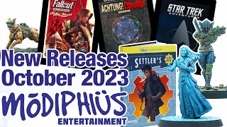 Modiphius New Releases  October 2023 [upl. by Arymat]