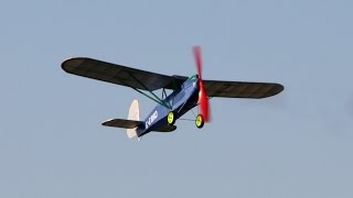 Westland Widgeon rubber powered freeflight [upl. by Charleen]