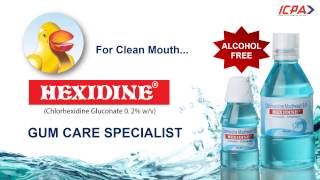 Hexidine – Gum Care Medicine with Chlorhexidine Gluconate 02 wv [upl. by Eelyrag]