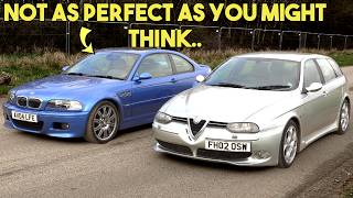 Three Ways Alfa’s 156 GTA is BETTER Than BMW E46 M3 [upl. by Aneg]