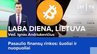 Pasaulio finansų rinkos šuoliai ir nuopuoliai  Laba diena Lietuva  20241113 [upl. by Bruce503]