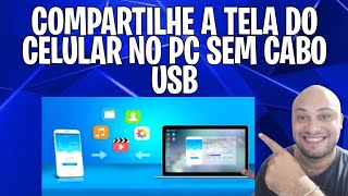 AIRMORE  SAIBA COMO COMPARTILHAR A TELA DO CELULAR NO PC SEM CABO USB E TRANSFERIR ARQUIVOS [upl. by Orvie]