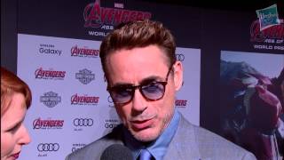 Robert Downey Jr Talks Iron Man and The Hulk [upl. by Lamonica]