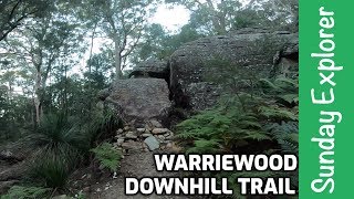 WARRIEWOOD DOWNHILL TRAIL Sydney Northern Beaches [upl. by Schertz]