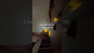 rises the moon  liana flores │ piano shortvideo pianomusic [upl. by Lundberg487]