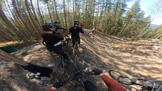 BIG BIKE PARK LINES AND FOLLOWCAM ACTION [upl. by Ellenig]