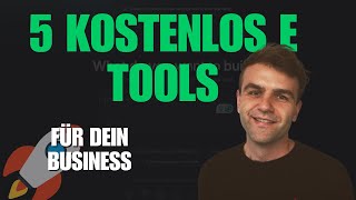 5 KOSTENLOSE MarketingTools für kleine Unternehmen Tutorial 2024 [upl. by Gisela]