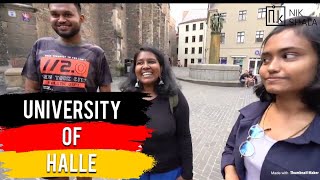 UNIVERSITY OF HALLE Campus Tour of MartinLutherUniversity HalleWittenberg by Nikhilesh Dhure [upl. by Esnohpla880]