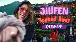 SPIRITED AWAY in the ICONIC JIUFEN Taiwan  FOOD TOUR Experience [upl. by Idas]