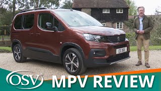 Peugeot eRifter 2022 UK Review  Better than the Berlingo [upl. by Onaled]