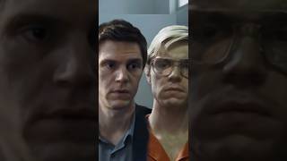 Evan Peters interrogating Jeffrey Dahmer evanpeters dahmernetflix shorts [upl. by Trelu]