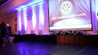 Rotary District 1160 Ireland Roll Call [upl. by Rolyab146]