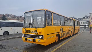 A 200 ezredik Ikarus 200 as  Utazás Győrből Budapestre [upl. by Afinom]