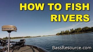 How To Catch River Bass  Bass Fishing [upl. by Notnek689]