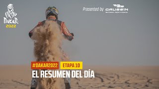 El resumen del día presentado por Gaussin  Etapa 10  Dakar2022 [upl. by Erised]