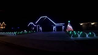 Marshmello  Shockwave  Christmas LED Lights [upl. by Airamasor]