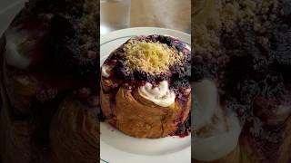 BIGGEST Cinnamon Roll at Disney World summerhouse cinnamoroll disneysprings [upl. by Dagney]