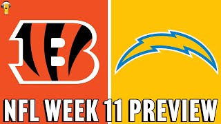 Cincinnati Bengals vs Los Angeles Chargers Prediction  NFL Week 11 Picks  111724 [upl. by Trula]