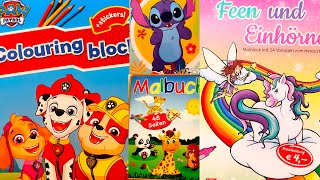 Stitch🦄 Paw patrol and animal colors book colours for kids cute drawing pictures colors viral [upl. by Hayashi]