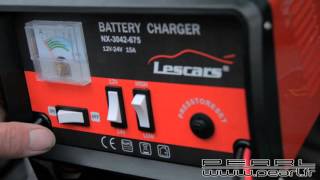 NX3042  Chargeur de batterie automatique 12 V  24 V  max 15 A [upl. by Dennard641]