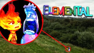 MI DRONE CAPTA EMBER LUMENSA y WADE RIPPLE de ELEMENTAL 3 ¡¡¡EN LA VIDA REAL [upl. by Orpha]