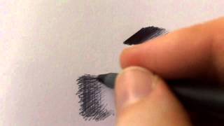 Ball Point Pen Shading Techniques [upl. by Taka]